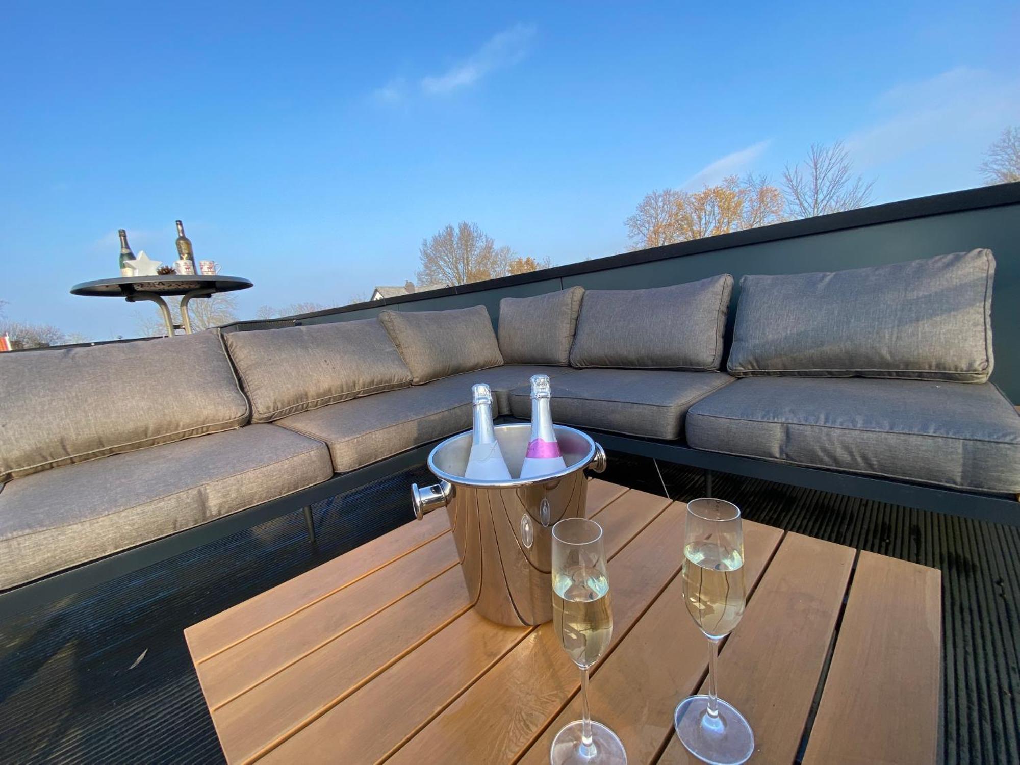 Green Villa In Bester Lage - Dachterrasse Mit Meerblick - Grosser Eingezaeunter Garten - Kinderfreundlich - Hunde Inklusive - 4 Sterne Resort - Direkt Am Strand - Pool Inklusive Hulshorst Kültér fotó